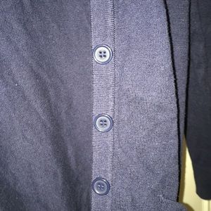 Navy blue forever 21 cardigan